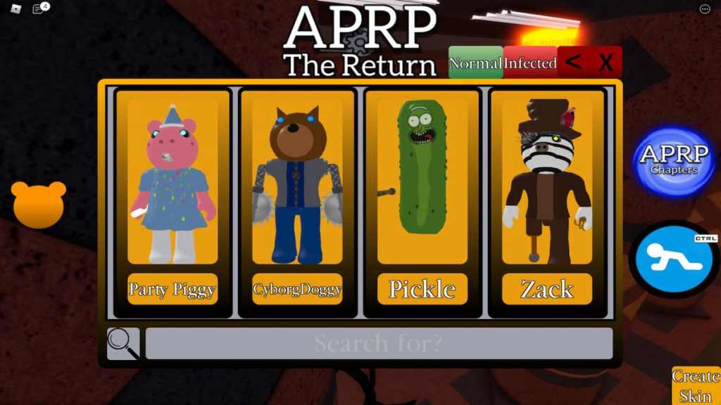 Secret Halloween Skins, Piggy Roblox