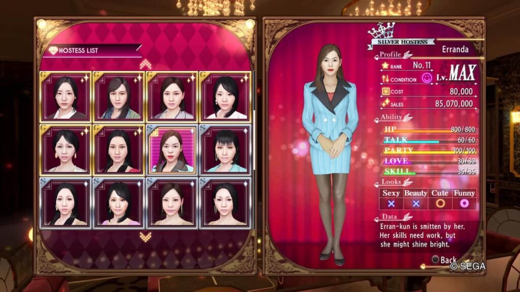 How to find and unlock all Hostesses in Yakuza 0 Pro Game Guides