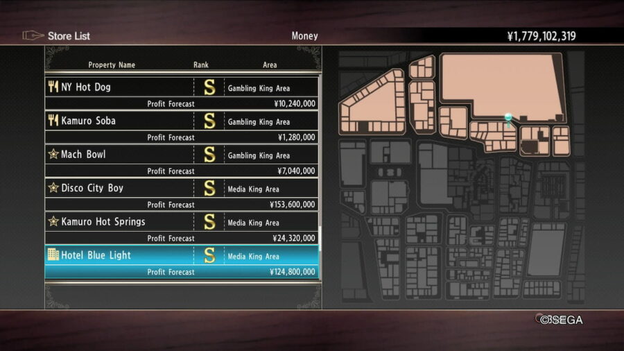 All Real Estate locations and prices in Yakuza 0 - Pro Game Guides