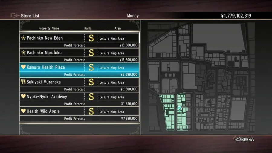 All Real Estate Locations And Prices In Yakuza 0 Pro Game Guides