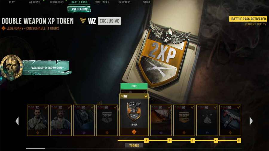 All free rewards in the Preseason Battle Pass in Call of Duty Vanguard Pro Game Guides