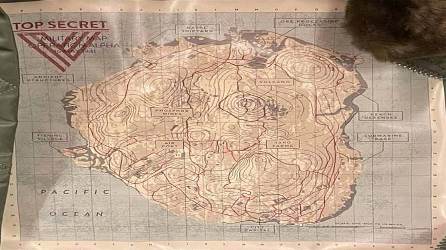 Caldera map Warzone Pacific