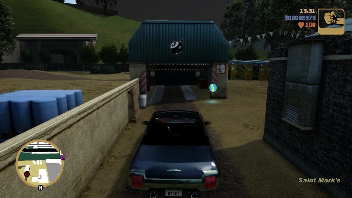 How to attach an ignition bomb to a car in Grand Theft Auto 3