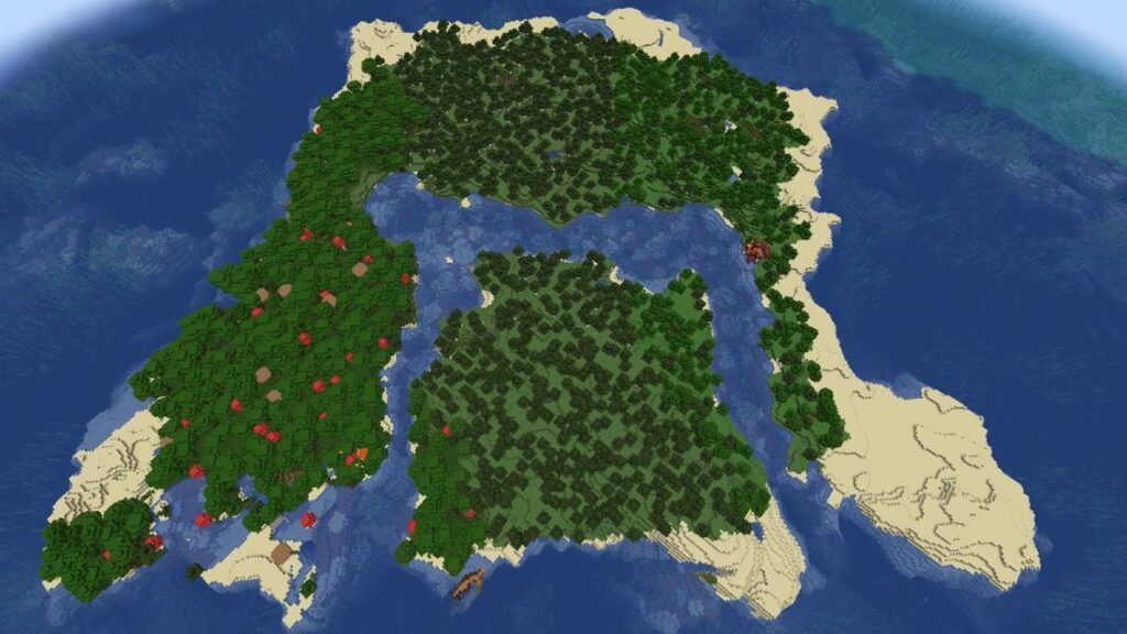 minecraft seed island jan 2022 2