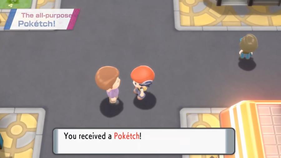 How to get the Pokétch in Pokémon Brilliant Diamond and Shining Pearl