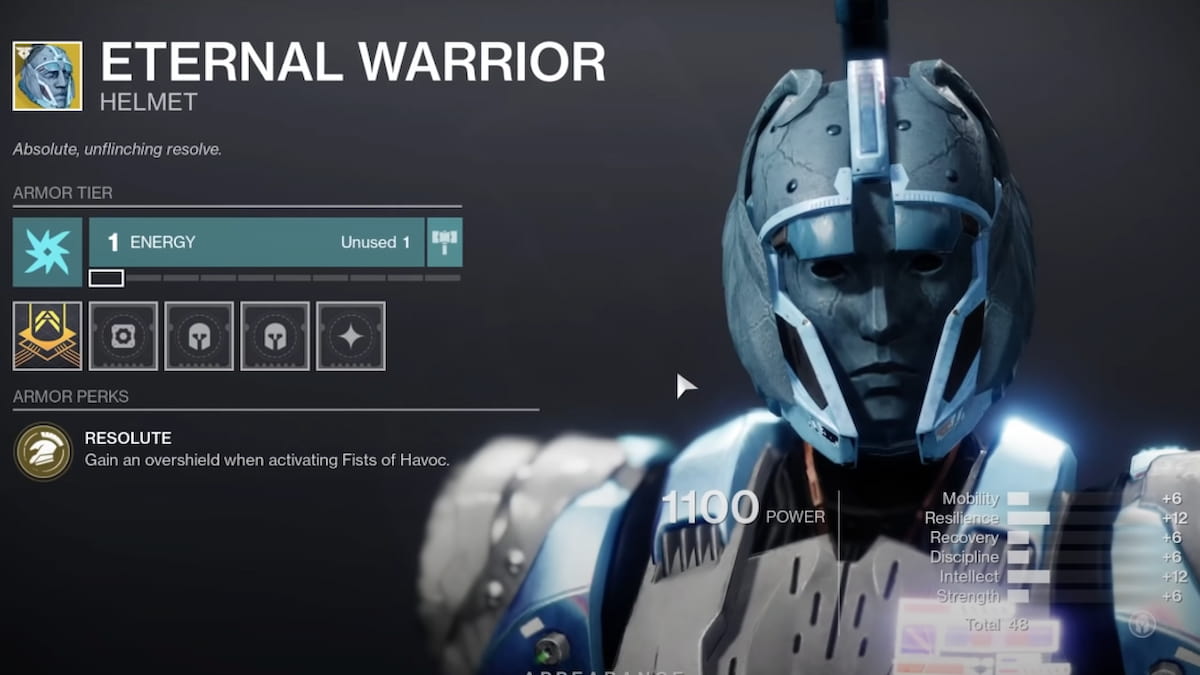 How to get Eternal Warrior Exotic Titan Helmet in Destiny 2 Pro Game