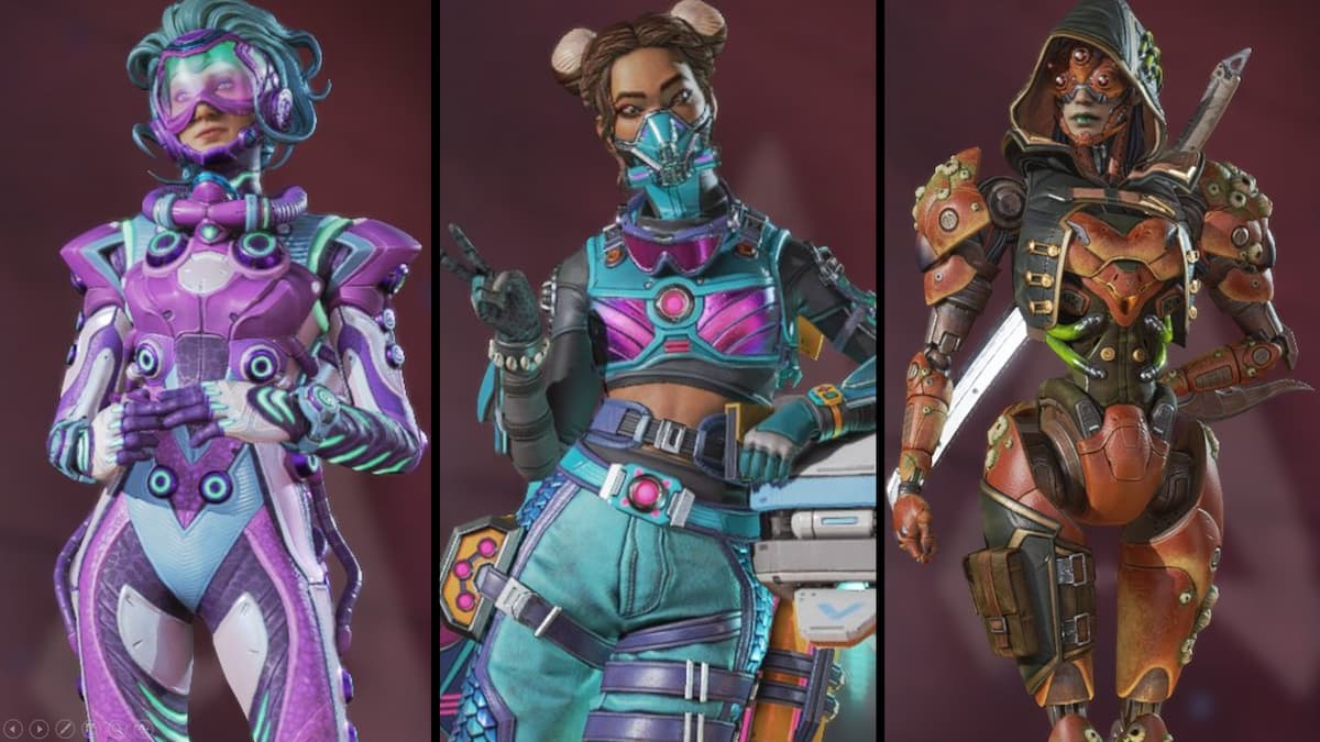 Glitch puts Dark Depths thematic event cosmetics in Apex Legends early ...