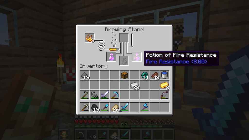How to craft a Potion of Fire Resistance in Minecraft Pro Game Guides