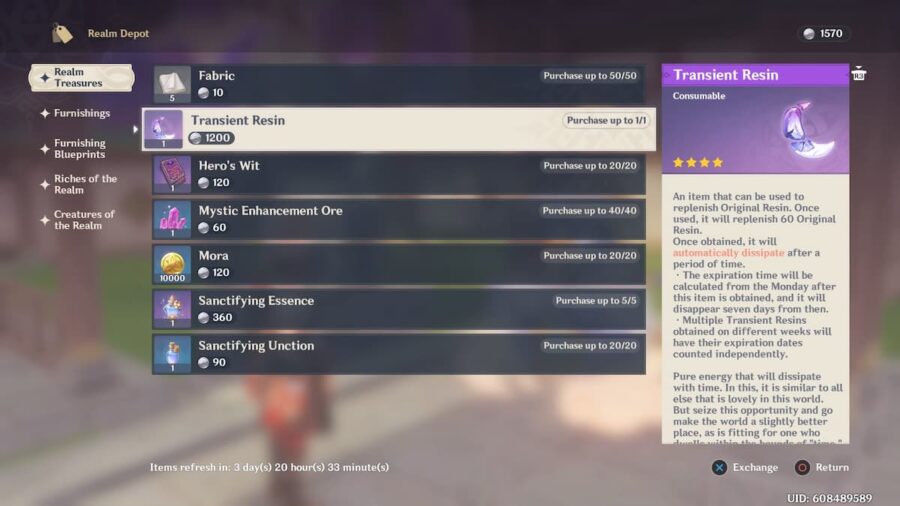 How to get Transient Resin and what does it do in Genshin Impact? - Pro ...
