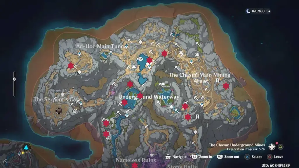 Chasm Time Trial Locations in Genshin Impact