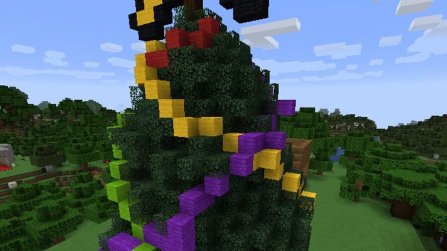 Minecraft Christmas Tree