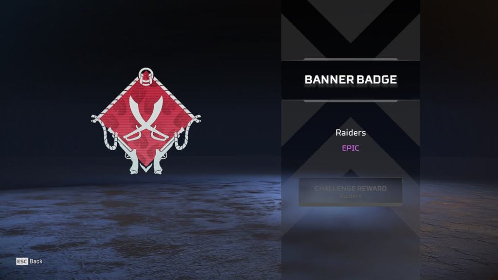 Raiders Banner Badge