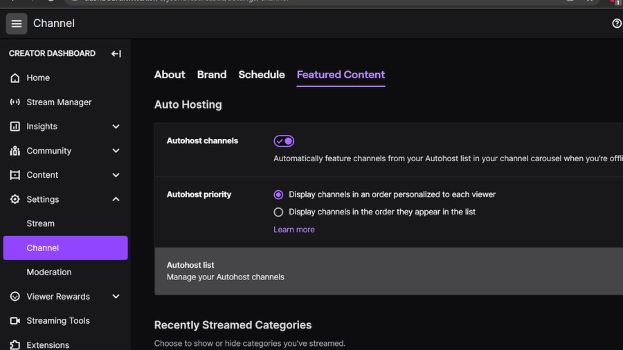 How to host another streamer's channel on Twitch Pro Game Guides