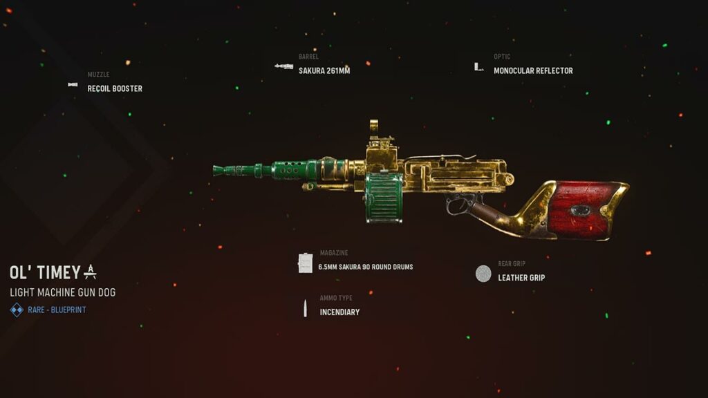 ol' timey type 11 blueprint in call of duty