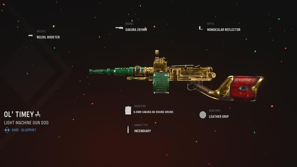 ol' timey type 11 blueprint in call of duty