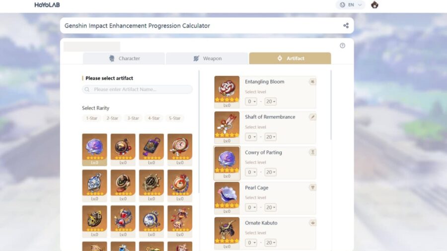How to Use the Enhanced Progress Calculator for Genshin Impact The Hiu
