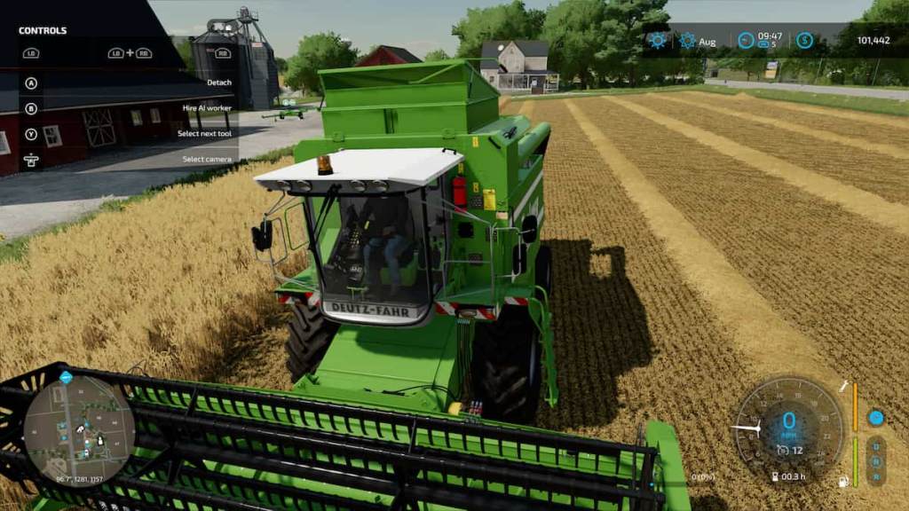 Sobre a IA do trabalhador no Farming Simulator 22