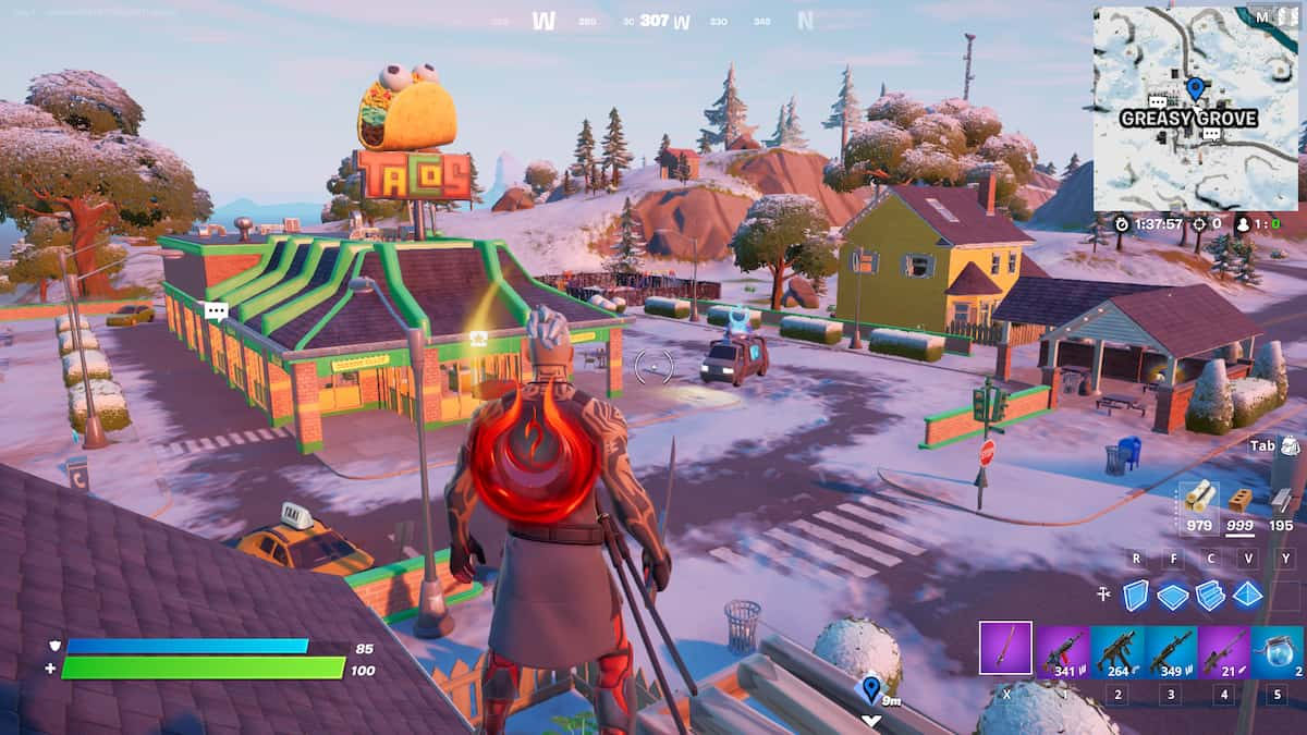 Where is Greasy Grove in Fortnite Chapter 3 Season 1 - Pro Game Guides