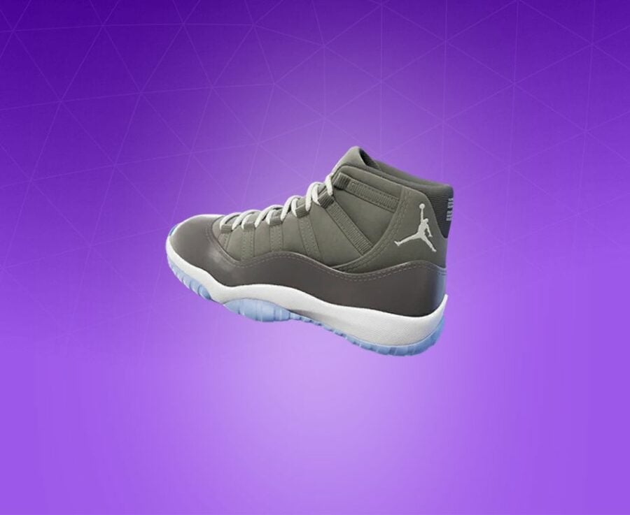 Fortnite x Jordan: Air Jordan XI Cool Grey and the Jumpman Zone LTM ...