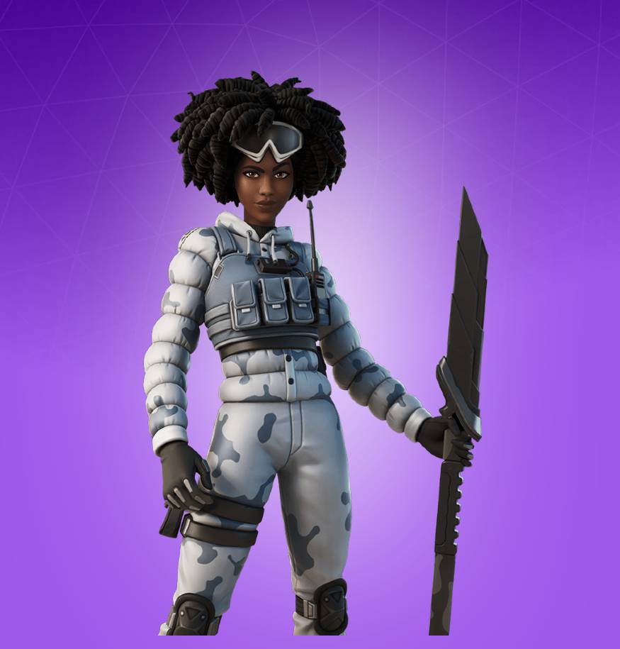 Fortnite Snow Stealth Slone Skin Character Png Images Pro Game Guides