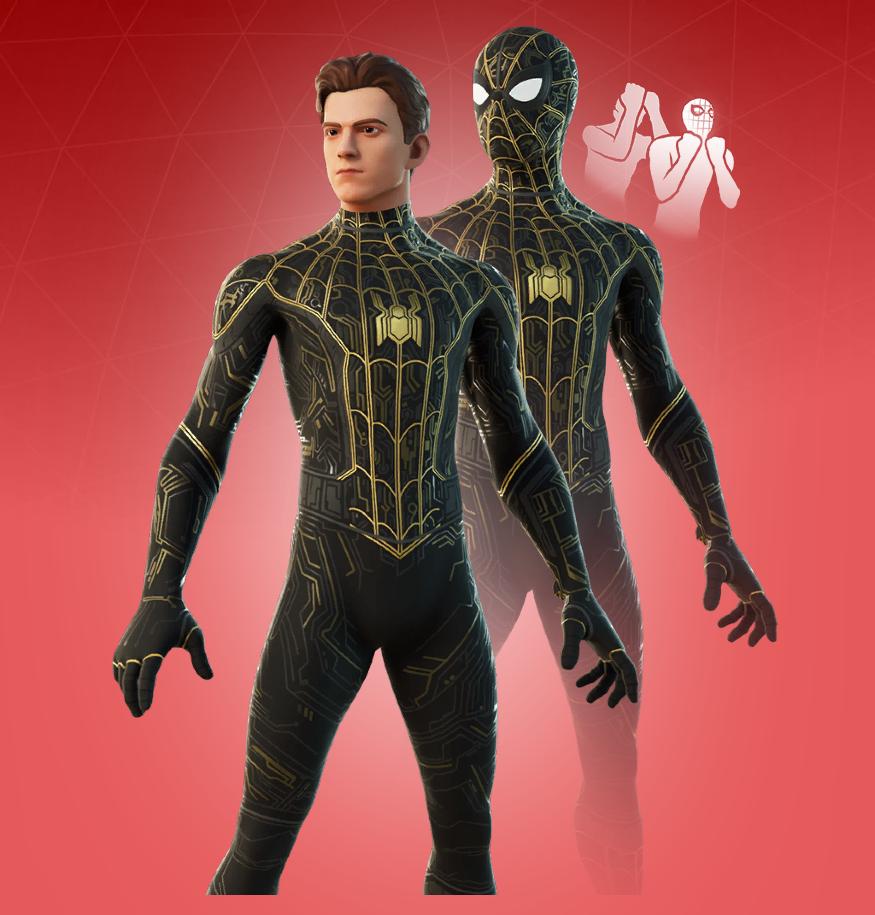 Fortnite SpiderMan (No Way Home) Skin Character, PNG, Images Pro