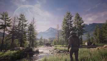 A beautiful landscape in Icarus