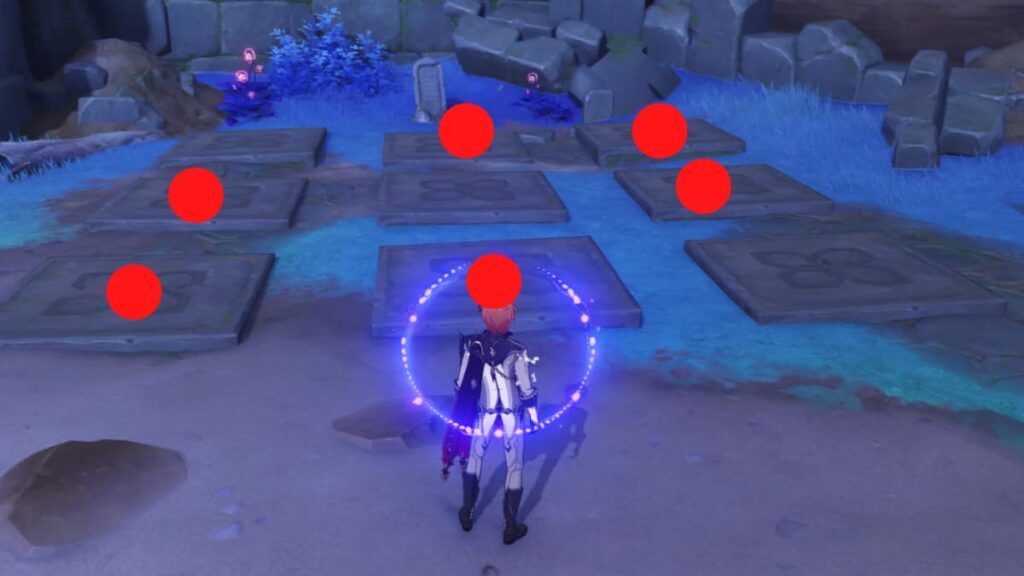 How to solve the LightUp Tile puzzle in Koseki Village Genshin Impact