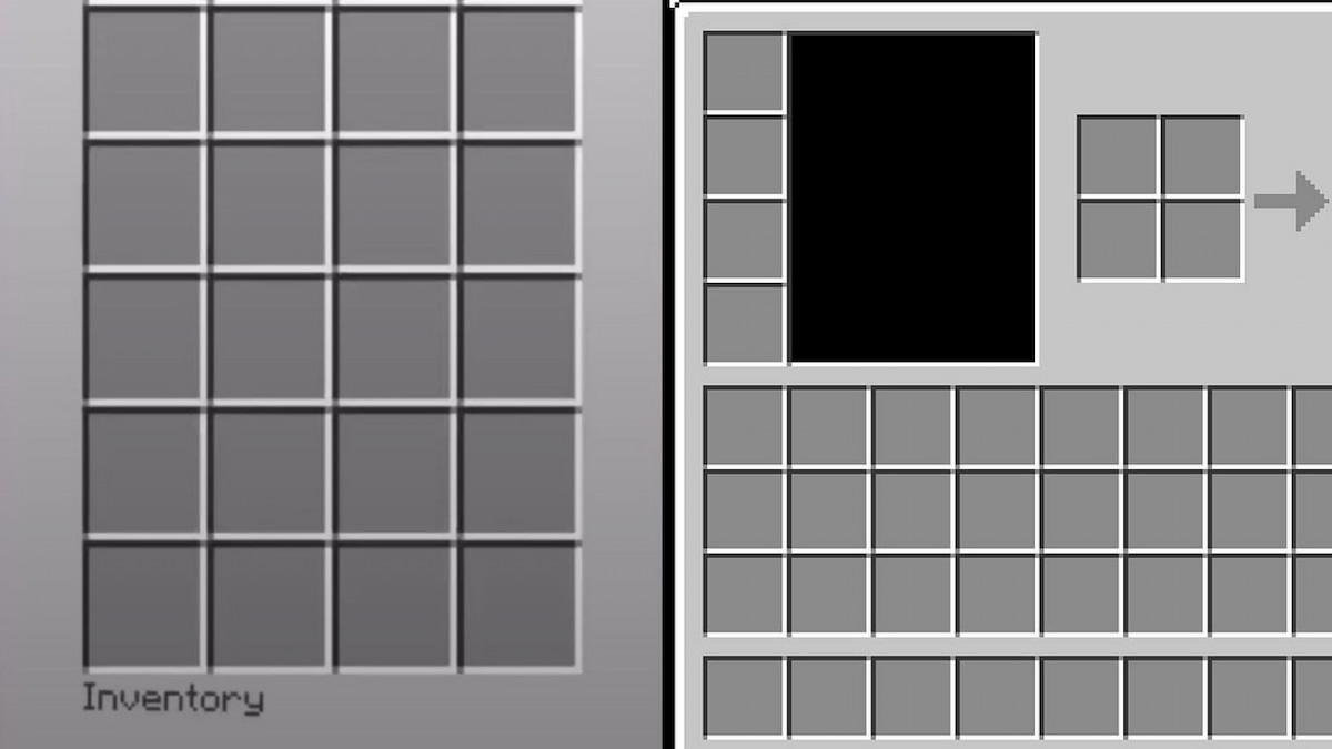 8 Survival Inventory - Minecraft Inventory Texture - 1024x1024 PNG Download  - PNGkit