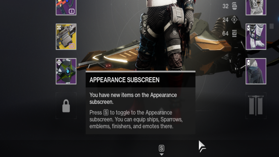 can i change my character appearance in destiny 2