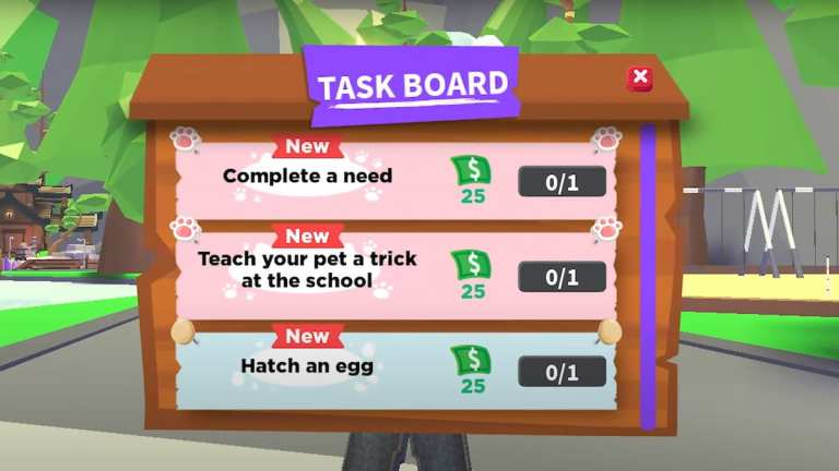 Everything we know about the Task Board update in Roblox Adopt Me | Pro ...