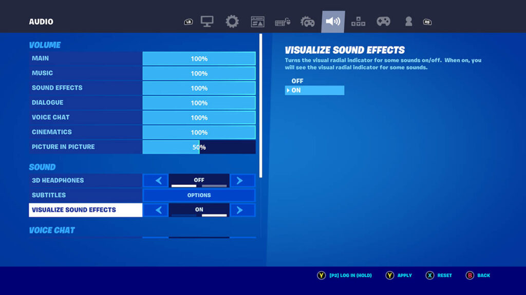 How to turn on Visual Sound Effects on Fortnite - Pro Game Guides