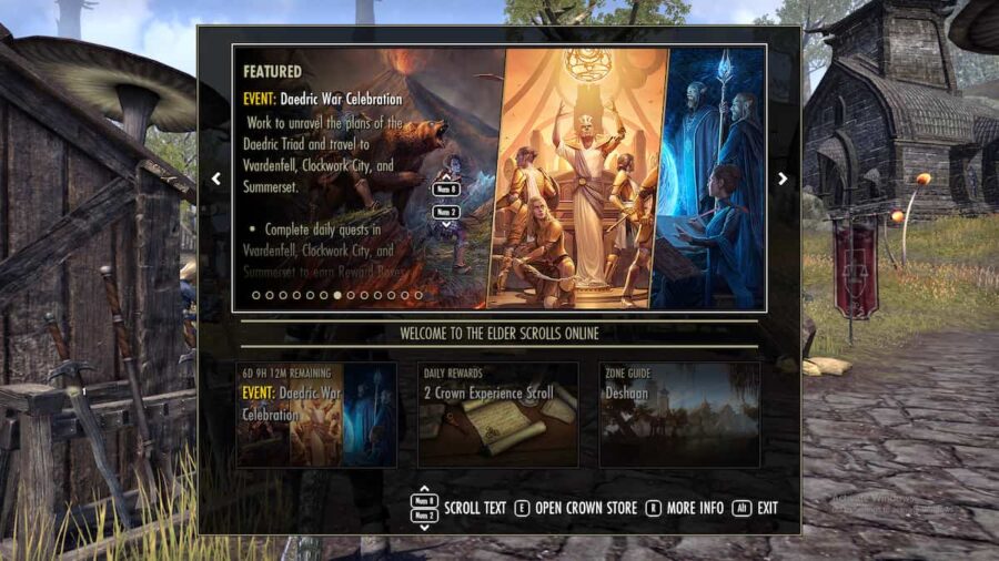 How to get Event Tickets in the Daedric War event in ESO Pro Game Guides