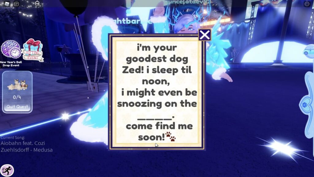 Where is the 4Th Puppy in Royale High