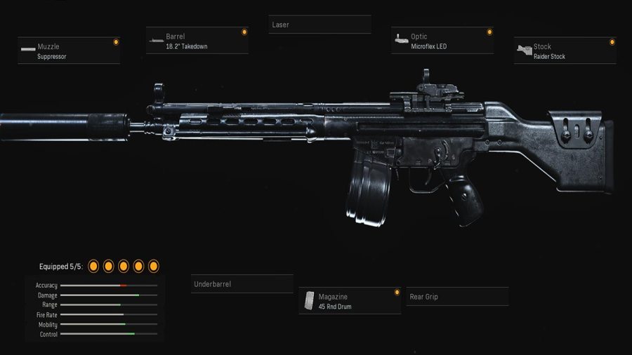 best c58 sniper support build