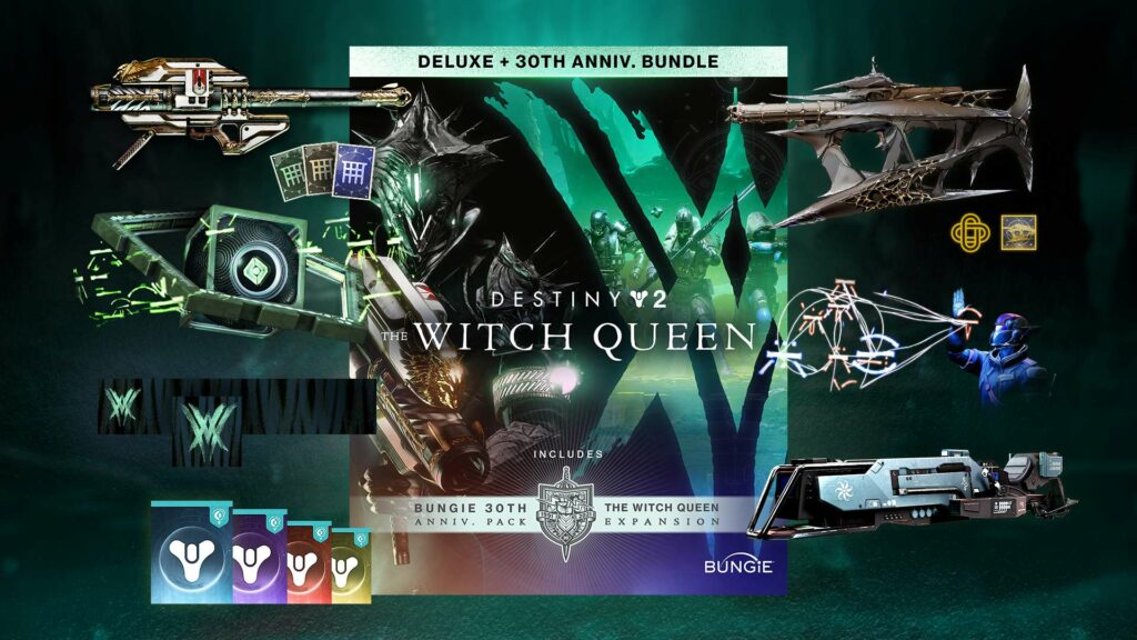 Комплект с 30-летием Королевы ведьм Destiny 2