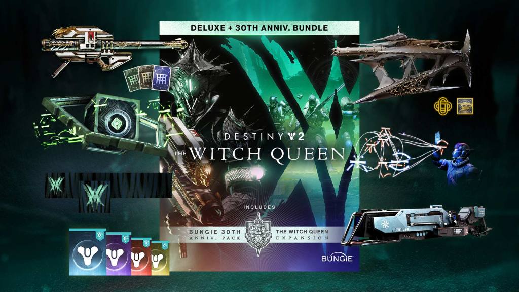 Destiny 2 Witch Queen 30th Anniversary Bundle