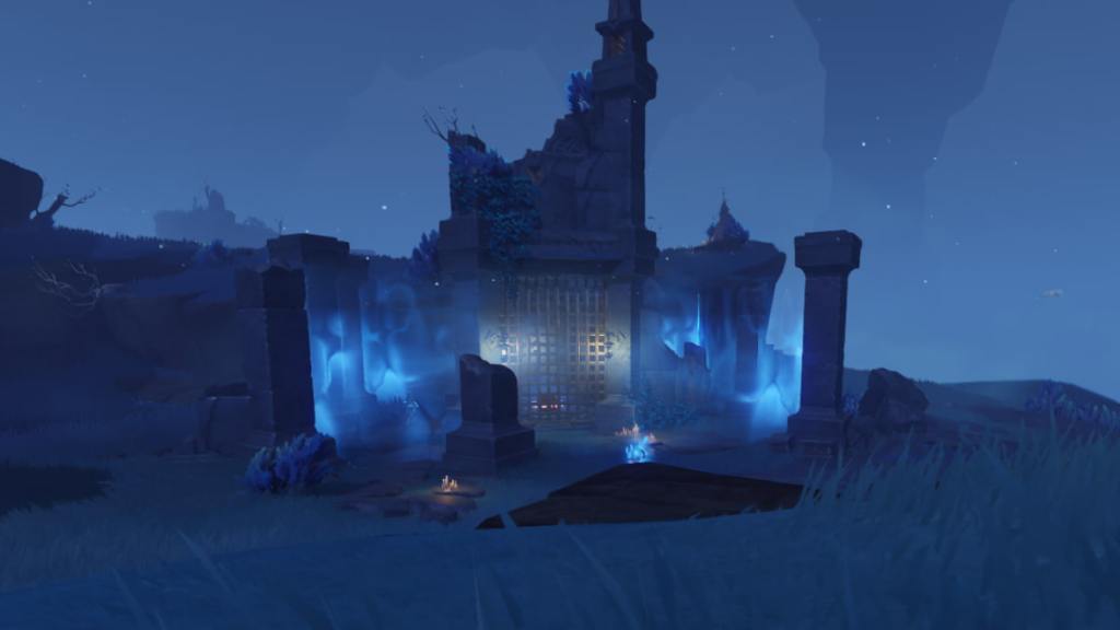 How to solve the Evernight Temple barrier puzzle in Enkanomiya in