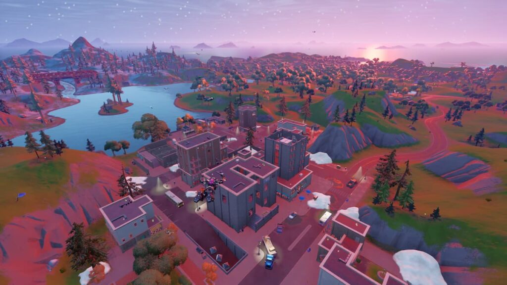 Where is the Leaning Tower in Fortnite Chapter 3 Season 1 - The Hiu