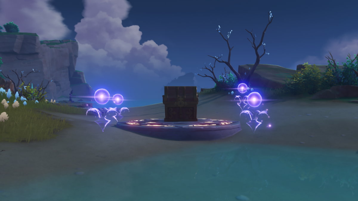 How to solve the Precious Chest Seelie puzzle south of Chirai Shrine in Genshin Impact Pro