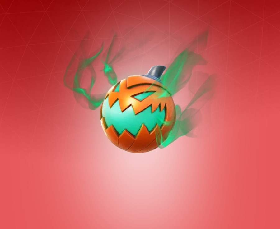 Pumpkin Bomb Back Bling