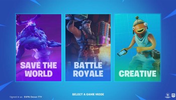 Fortnite Game Mode Selection