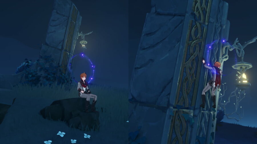 How to complete Kabayama's hidden lantern puzzle in Enkanomiya in