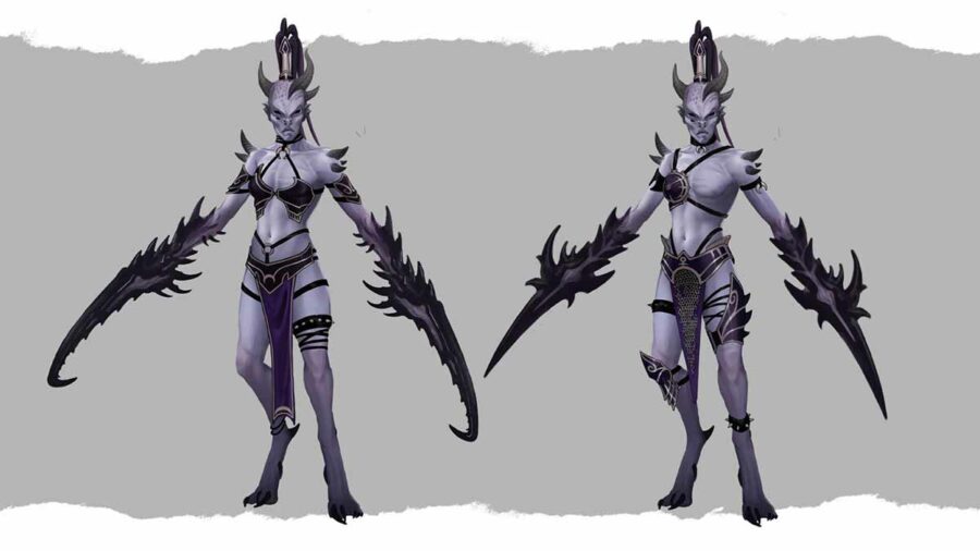 Exalted Daemonettes slaanesh