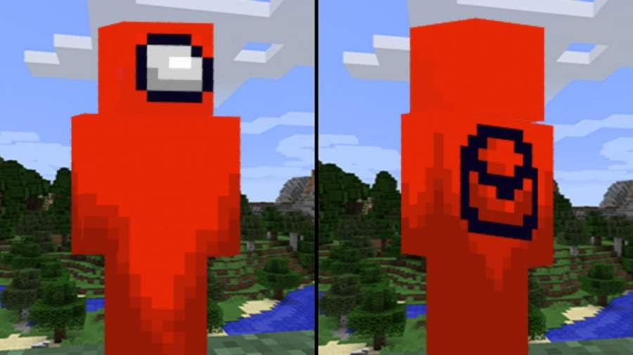 Ian123asd on Game Jolt: My Among Us skins for Mine Blocks have a