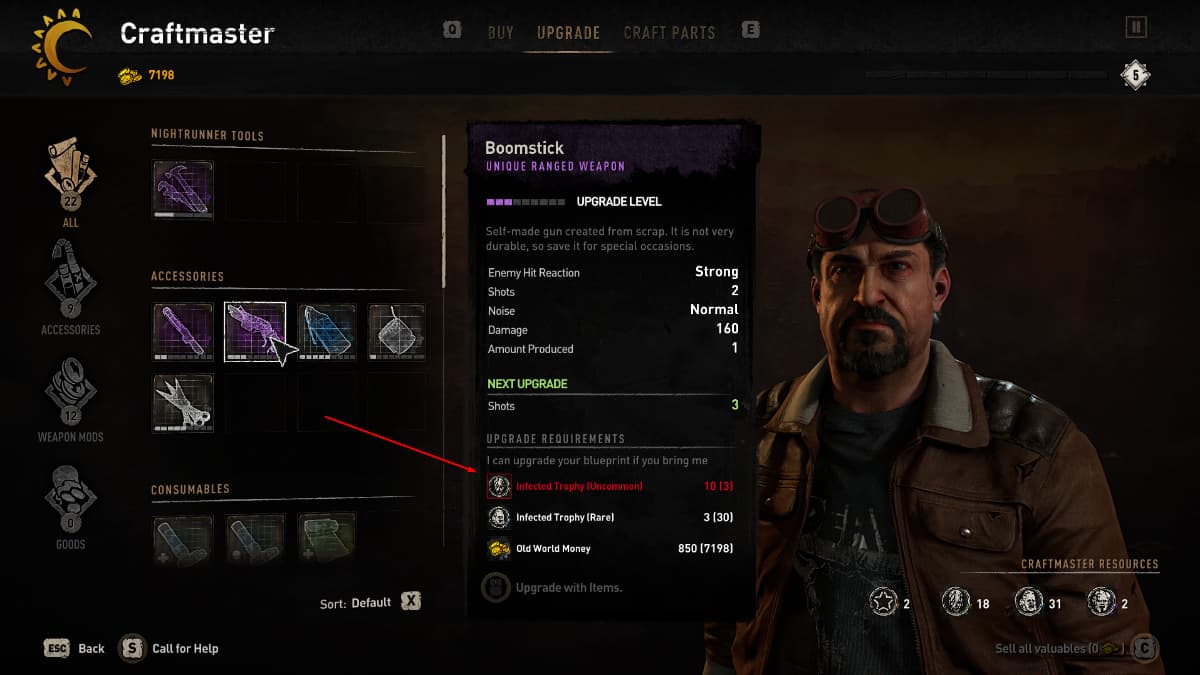How to upgrade items in Dying Light 2 Pro Game Guides
