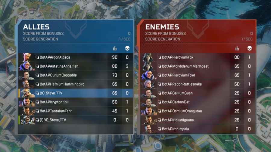 Ally and Enemy Ratings Control