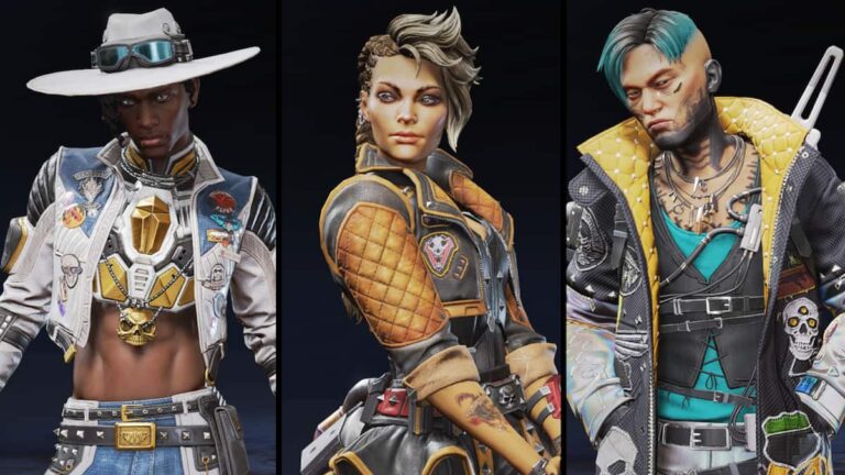 All Legend skins on the Apex Legends Season 12: Defiance Battle Pass ...