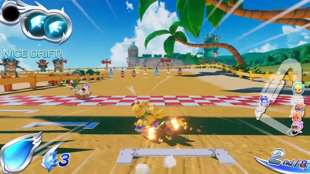 How many racers are in a race in Chocobo GP? | Pro Game Guides