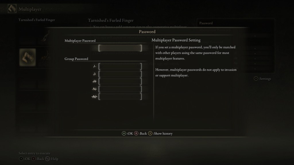 How to set a password for multiplayer and coop in Elden Ring Pro