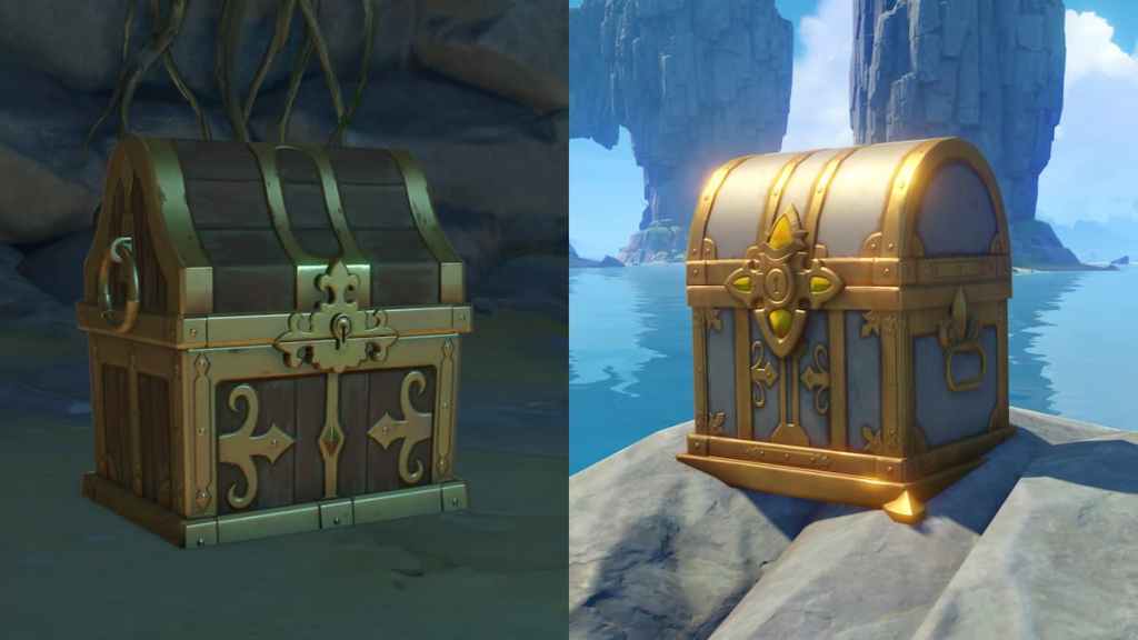 All Precious and Luxurious Chest locations in Three Realms Gateway